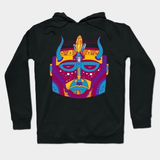 Triad African Mask No 8 Hoodie